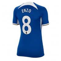 Chelsea Enzo Fernandez #8 Hjemmedrakt Dame 2023-24 Kortermet